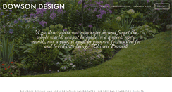 Desktop Screenshot of dowsondesign.com